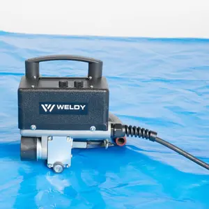 WELDY Miniwelder Tex2 Wedge Welder 230V 800W Máquina de soldadura de plástico para soldadura Geomemberance HDP PVC TOP FPO Calefacción