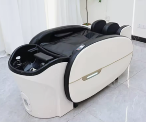 Sillón de lavado de cabello para salón japonés con masaje eléctrico, lavacabezas, vapor y terapia de agua para SPA capilar - Product Image 6