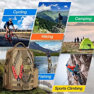 Muestra Gratuita de Mochila Deportiva y de Viaje de Gran Capacidad, Multifuncional para Hombre, Ideal para Pesca - Product Image 4