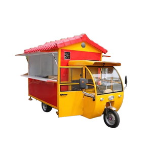 <span class=keywords><strong>Prix</strong></span> promotionnel Chariot <span class=keywords><strong>de</strong></span> restauration rapide personnalisé / Kiosque à shawarma / Kiosque alimentaire pour machine à crème glacée molle - Product Image 1