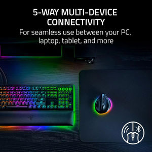 Razer Pro Click V2 Vertical Wireless <b>Mouse</b> 6 Button Ergonomic Design One Click AI Prompt Long Battery Life Wireless <b>Mouse</b> - Product Image 5