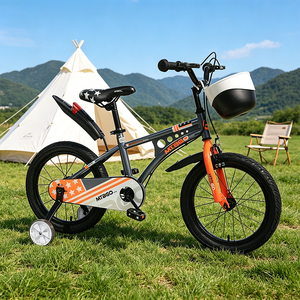 Vélo <span class=keywords><strong>VTT</strong></span> Enfant <span class=keywords><strong>16</strong></span> <span class=keywords><strong>Pouces</strong></span> Marque Mtbgo Chine pour Garçons avec Roues Stabilisatrices Monovitesse Cadre Acier Vente en Gros Usine - Product Image 5