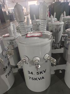 Nhà máy bán hàng trực tiếp cực gắn biến áp một pha dầu đắm mình biến áp - Product Image 6