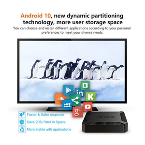 กล่องรับสัญญาณทีวี X96Q ระบบแอนดรอยด์ 4K ชิปประมวลผล Allwinner H313 Quad Core หน่วยความจำ 1GB+8GB - Product Image 5