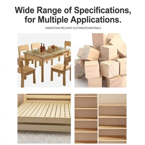 Listones <span class=keywords><strong>de</strong></span> <span class=keywords><strong>Madera</strong></span> <span class=keywords><strong>de</strong></span> Pino Pulido, <span class=keywords><strong>Madera</strong></span> Maciza sin Nudos, Tablas Crudas y Barras Cuadradas para Tabiques y Estructuras - Product Image 6