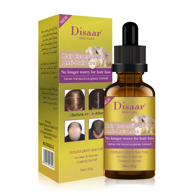 Produit de soins capillaires de marque privée huile essentielle naturelle pour cheveux végétaux massage anti perte de cheveux femmes hommes traitement huile de croissance