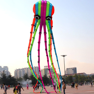 Globo de Papel Gigante de Pulpo de 23m - Material de Nylon con Línea de 30m - Product Image 2