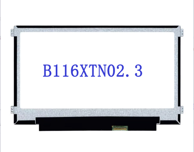 B116XTN02.3 HW0A 11.6'' LCD Replacement Panel WXGA 1366x768 Non-Touch Screen 30 Pins 60Hz Computer Screen