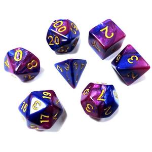 Set di dadi poliedrici in acrilico 5*7 pezzi Dungeons 16mm e draghi dadi con custodia gratuita per giochi <span class=keywords><strong>D</strong></span> & <span class=keywords><strong>D</strong></span> Pole - Product Image 2