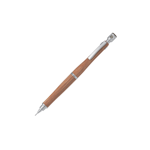 Crayon mécanique en bois HPS-2SK 0,3 0,5 mm, poignée en bois imprégné de résine, cinq tons de bois, gravable au laser, stylo cadeau - Product Image 3
