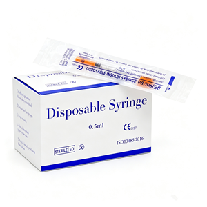 Seringues à insuline 1 ml, aiguilles à insuline 31G 8 mm, seringues U100 1cc avec aiguilles 31G 5/16 (8 mm) pour soins vétérinaires - Product Image 4