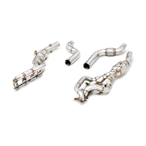 Collecteur d'échappement pour Ford Mustang 5.0l 2015-2024, échappement haute performance, performance de course optimisée, directement de l'usine, pas encore d'avis - Product Image 2
