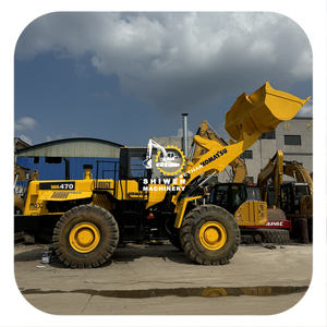 Oferta Especial de Fábrica, Cargadora de Ruedas Delantera Komatsu WA470 Usada Original de Japón, Motor de Alta Potencia, Bajo Consumo de Combustible, Bomba de 7 Toneladas - Product Image 1