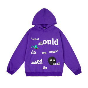 Manufacturers High Quality <b>100</b>% Cotton Heavyweight Cartoon Boxy for 500gsm Plus Size Spring Men's Hoodies - Product Image 6