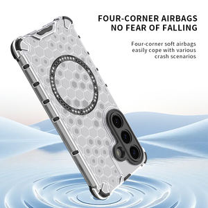 Funda de Teléfono Personalizada con Diseño de Lujo, Protección Resistente, Transparente, Antigolpes, de TPU+PC, con Carga Inalámbrica para Samsung S26 Plus A - Product Image 4