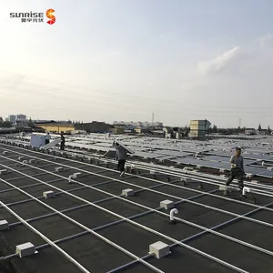 Sistema de generador de panel solar residencial, montaje en techo, 1000kW, precio de energía completo en red, sistema de energía solar para uso doméstico