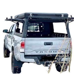 Coque de camping-car en métal pour <span class=keywords><strong>Dodge</strong></span> <span class=keywords><strong>Ram</strong></span> 1500, benne courte de 5 pieds et 6 pieds, avec deux fenêtres latérales - Product Image 1