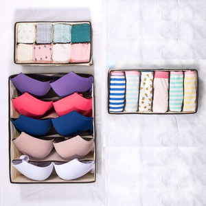 Closet Organizer Bin Bra Underwear Storage Drawer Divider Clothes Underwear Storage Bin