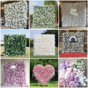 ผ้าพื้นหลังรูปดอกลาเวนเดอร์แชมเปญสีเขียวม้วน8 X8 3D ติดผนังด้านหลัง - Product Image 6