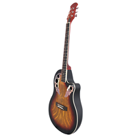 Guitare acoustique Ovation à dos rond avec micro 4 bandes, 41 pouces, semi-acoustique, vente en gros