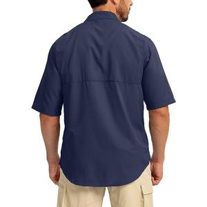 Chemise légère pour homme à boutons, séchage rapide, respirante, protection UV, logo personnalisé, chemise de pêche - Product Image 2