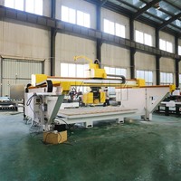 Machine à découper à 5 axes CNC MISHI pour la découpe automatique de granit, de marbre et de pierre, coupeuse de carreaux