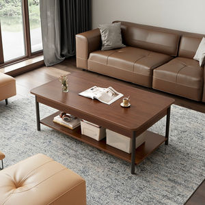 2023 새로운 모델 E3065 홈 거실 커피 & 티 테이블 대형 미국과 중국 스타일 저장 새로운 중국 가정 가구 - Product Image 5