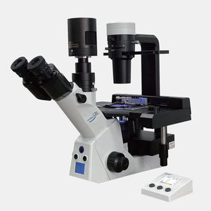 다장면 ECGO 인피니티 광학 시스템을 갖춘 HT-53FL 역 생체 형광 현미경 - Product Image 1