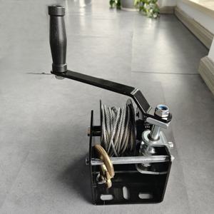 A buon mercato autodidatta 600kgs ingranaggio verricello manuale a mano puleggia verricello pollame azienda agricola argano manuale 31:1 - Product Image 3