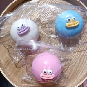 Squishy <b>Squeeze</b> Toy TPR Slow Rebound Mini Fidget Stress Relief Toy For Kids And Adults 6Cm 12Cm Blue Pink Duck Shape - Product Image 2