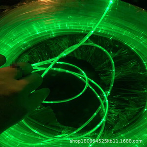 Fiber Optic Water Curtain Light 0.75MM 3mm LED Light Source Water Resistant For Indoor Outdoor Decor - Product Image 5