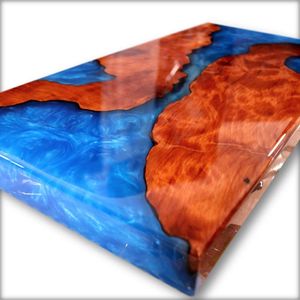 Uv kháng thấp Mùi 2:1 nghệ thuật đúc nhựa Epoxy kit pha lê rõ ràng với thêm sâu đổ (2-4 inch) cho chế biến gỗ bong bóng miễn phí - Product Image 6