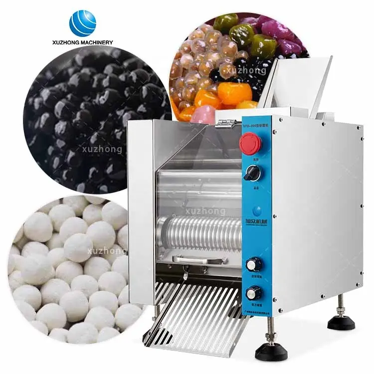 Máquina automática de perlas de Tapioca de azúcar marrón, máquina para hacer perlas Boba de fruta