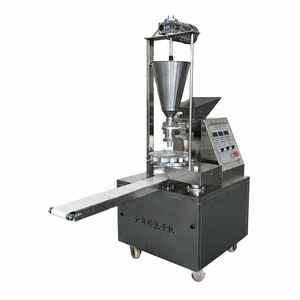 Machine automatique de fabrication de petits pains cuits à la vapeur à <span class=keywords><strong>bas</strong></span> prix Plieuse de petits pains Baozi Momo Machines de fabrication de produits céréaliers - Product Image 5