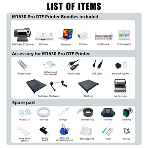 A3 Dtf Máy In Duy Nhất Đầu In Xp600 A3 Dtf Phim Máy In Cho T-Shirt In Ấn Dtf Máy In Và Bột Shaker Và Lò Nướng - Product Image 2