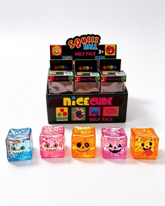 Wholesale Stock Halloween Classic TPR Squeeze and Relax Stress-relieving <b>Toy</b> Ice <b>Cube</b> Block Factory Available - Product Image 2