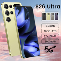 Entsperrtes 7,3 Zoll Android 15 Deca-Core HD Smartphone 108MP Kamera 16GB RAM 1TB ROM Dual SIM 4G LTE CDMA Französisch/Deutsch