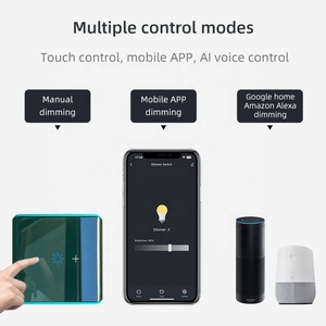 Tuya nhà thông minh <span class=keywords><strong>Dimmer</strong></span> chuyển đổi Wifi Alexa và Google nhà tương thích ứng dụng và điều khiển bằng giọng nói với tính năng đếm ngược không thấm nước - Product Image 3