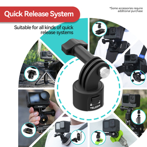 Clip Magnético Universal para Mochila con Montura de Liberación Rápida para Cámaras <span class=keywords><strong>Go</strong></span> <span class=keywords><strong>Pro</strong></span> / Insta360 / DJI Action, Nueva Tecnología Telesin - Product Image 4