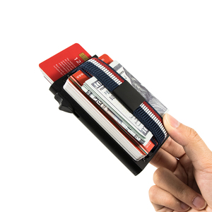 Casekey New Large Capacity Minimalist Aluminum Men <b>Wallet</b> RFID Blocking Credit Card <b>Holder</b> - Product Image 3