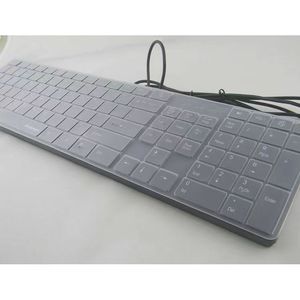 908 Chocolate Keyboard 61 <b>Keys</b> <b>USB</b> Wired Membrane With Keyboard Cover For Desktop Use - Product Image 3
