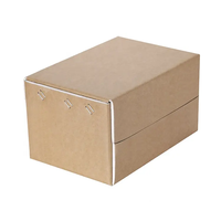Carpeta de Embalaje Térmico para Alimentos, de Papel Kraft Ecológico, Impermeable, con Logotipo Personalizado, Venta al Por Mayor de Fábrica, Materiales Reciclados