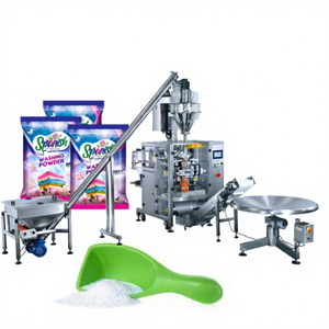 1kg/2kg/5kg Labeling <b>Sealing</b> Washing Detergent Powder Roll Film Bag Making Fully Automatic Factory Packaging Machine Washing Pow - Product Image 1