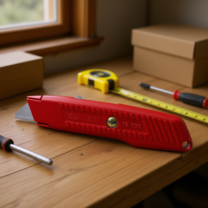 Stanley Utility Knife 18-139 Retractable Blade Steel Industrial Grade Cutting Tool - Product Image 3