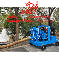 Pompa Vakum Diesel Mobile Self-priming untuk Dewatering Sumur dan Pompa Limbah