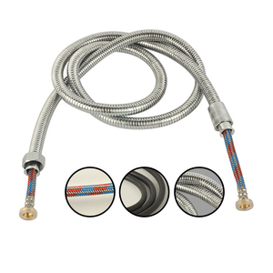 Tirez le <span class=keywords><strong>tuyau</strong></span> de douche anti-déflagrant Tube intérieur en soie rouge et bleu 1.5 2 mètres de <span class=keywords><strong>tuyau</strong></span> en métal chauffe-<span class=keywords><strong>eau</strong></span> <span class=keywords><strong>tuyau</strong></span> de douche en acier inoxydable - Product Image 1