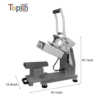Máquina de sublimación en caliente para espinilleras con temporizador digital, control preciso de temperatura, duradera para deportes de equipo, venta al por mayor Topjlh
