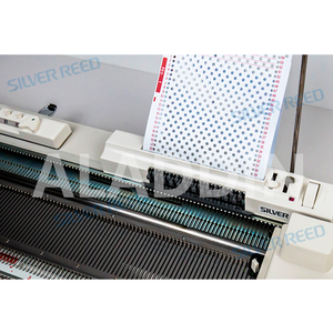 Agents de <span class=keywords><strong>recrutement</strong></span> Mode Système unique SILVER REED SK280 Fleur Carte Tissage Manuel Chandail Machine à tricoter - Product Image 6