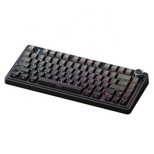คีย์บอร์ดเกมมิ่ง AULA F87 RGB Backlit DIY แบบปรับแต่งได้ 87 ปุ่ม คีย์บอร์ดไร้สาย USB พร้อมโครงสร้างแบบ Laptop Washer - Product Image 5