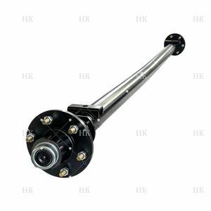 Essieu à ressorts à lames de 6000 lb avec moyeu de roue libre Easy Lube pour remorques - Product Image 2